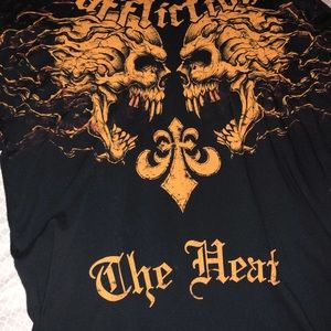 Preowned our of print affliction shirt